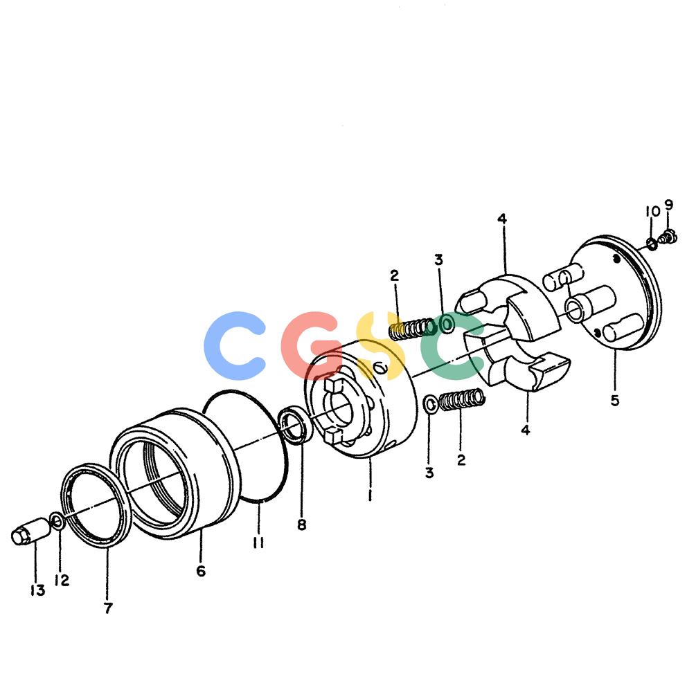 神钢零件查询(PE6T04) - NISSAN DIESEL ENGINE - LK900 & LK700A W/TURBO (1/03-12/06) (05-008) - TIMER-AUTOMATIC, (INNER PARTS) Kobelco