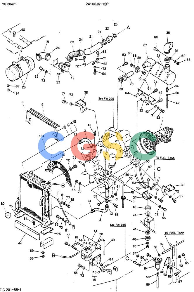 神钢零件查询(MD180LC) - EXCAVATOR ASN YG0647 (1/80-12/06) (05-001) - POWER-PLANT Kobelco