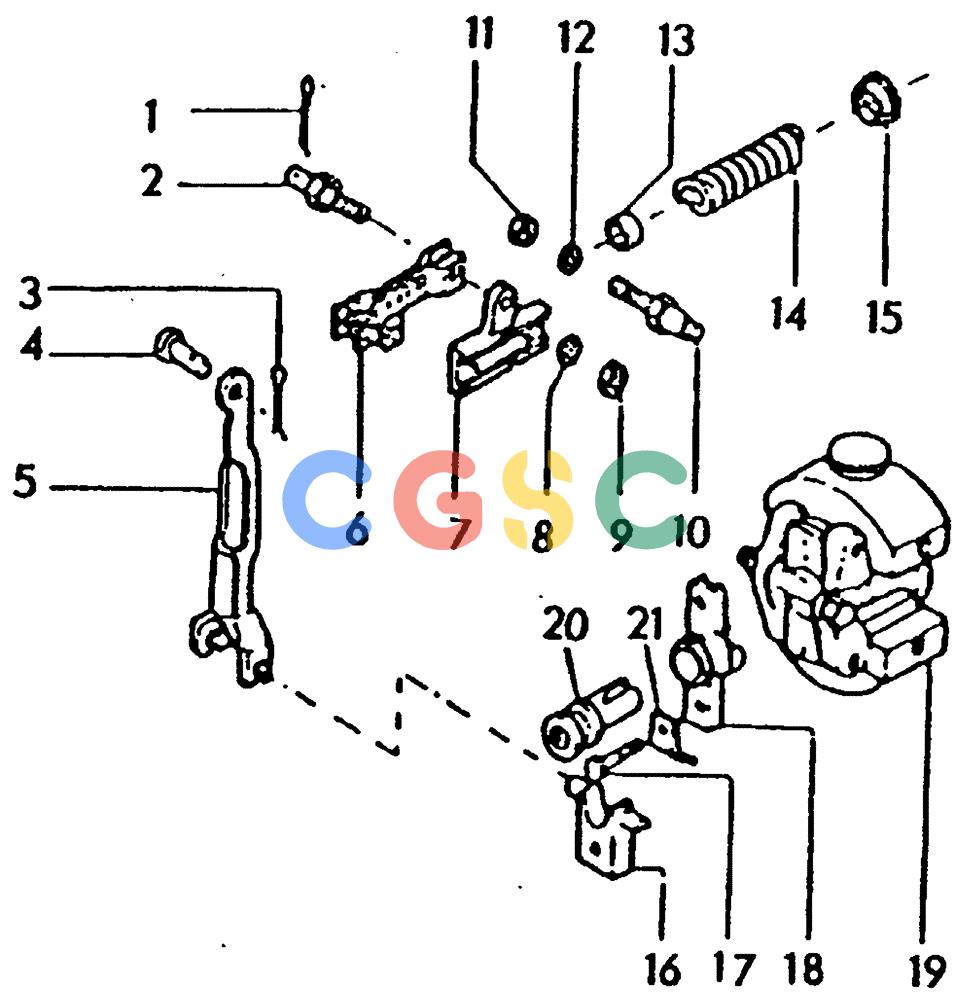 纽荷兰零件查询(65B) - MOTORGRADERS (A2.28/1[002]) - INJECTION PUMP GOVERNOR New Holland Constructuion