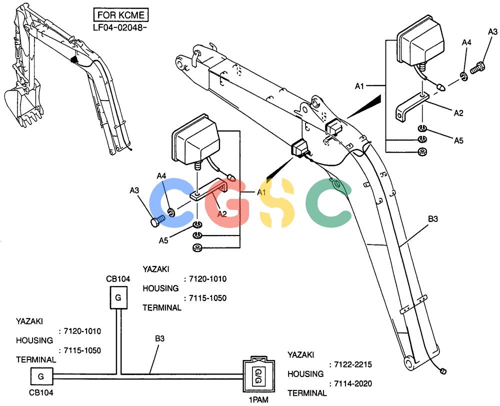 纽荷兰零件查询(E80) - MIDI CRAWLER EXCAVATOR ASN LF04-02001 (03-004) - LIGHT INSTAL New Holland Constructuion