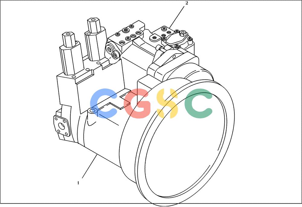 纽荷兰零件查询(EC450) - CRAWLER EXCAVATOR (SN: 750001-UP) (11/99-) (22.010[001]) - PUMP INSTALL.MATERIAL (S/N 750001-750018) New Holland Constructuion