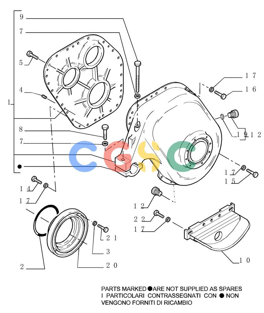 纽荷兰零件查询(D150) - CRAWLER DOZER (1/05-) (1.277[01]) - FINAL DRIVE - CASE New Holland Constructuion