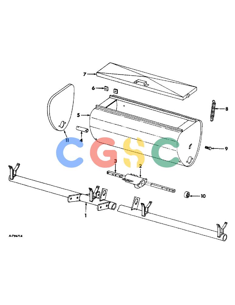 凯斯零件查询(DRY) - FERTILIZER UNITS (4-ROW SLOW-FEED & FAST-FEED) (1/63-12/66) (A-148) - DRY FERTILIZERS, FERTILIZER HOPPER & MAIN FRAME, SLOW & FAST FEED, MACHINES BUILT 1963 TO 1965 Case Agriculture