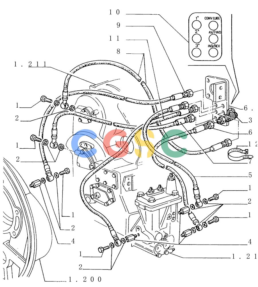 纽荷兰零件查询(FD145) - CRAWLER DOZER (N.A. VERSION) (10/98-) (9.780[01]) - TRANSMISSION DIAGNOSTIC SYSTEM - OPTIONAL CODE 76042928 New Holland Constructuion
