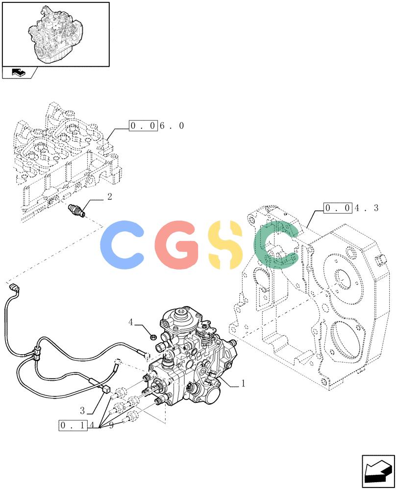 神钢零件查询(F4GE9484K J601) - ENGINE - 504103830-920019897 (1/13-) (0.14.0[01]) - INJECTION PUMP (504124994) Kobelco