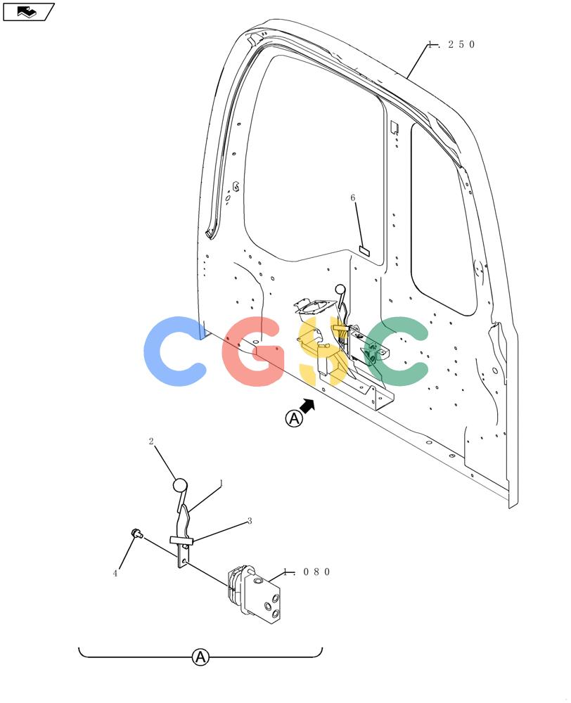 纽荷兰零件查询(E235BSR) - CRAWLER EXCAVATOR (5/07-) (1.070[07]) - CONTROLS New Holland Constructuion