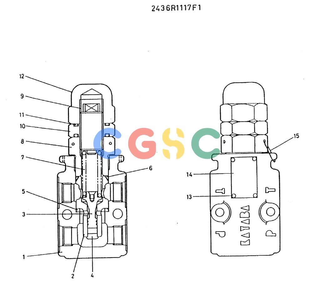 神钢零件查询(MD300LC) - EXCAVATOR BTW YC0101 - YC0300 (1/80-12/06) (08-048) - VALVE ASSY, RELIEF Kobelco