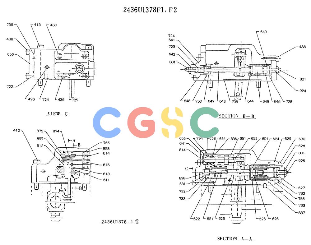 神钢零件查询(K907LC) - MARK II EXCAVATOR BTW YQU0001 - YQU0400 (1/87-12/03) (11-016) - REGULATOR ASSY Kobelco