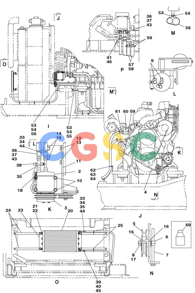 纽荷兰零件查询(E805) - CRAWLER EXCAVATOR (1/05-) (09-083-00[01]) - AIR CONDITIONING - UPPERSTRUCTURE New Holland Constructuion