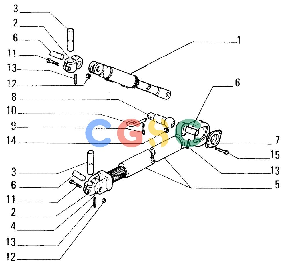 纽荷兰零件查询(FD14E) - CRAWLER DOZER (93.4810[004]) - HYDRAULIC TILT (HA)-STRUTS New Holland Constructuion