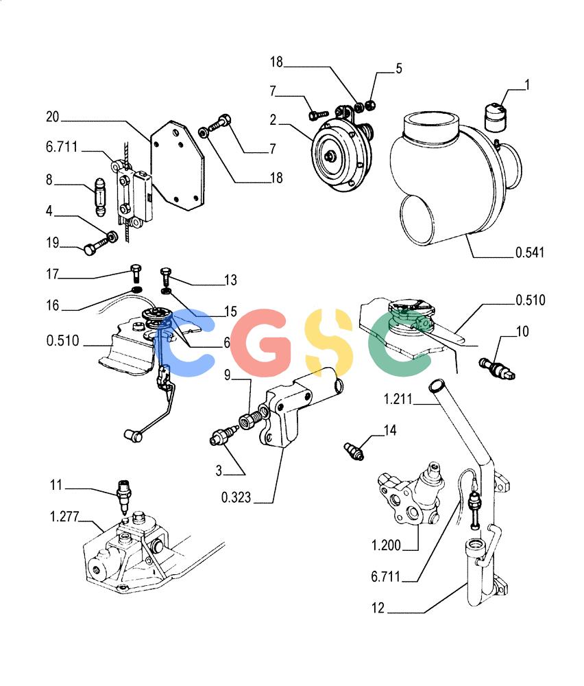 纽荷兰零件查询(FL175) - CRAWLER LOADER (N.A. VERSION) (6/92-) (6.712[04]) - ELECTRIC COMPONENTS New Holland Constructuion