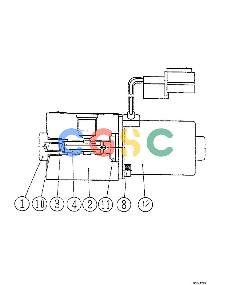 纽荷兰零件查询(E160) - CRAWLER EXCAVATOR (N.A.) (1/06-) (08 -72[00]) - VALVE ASSY - SOLENOID (YN35V00010F2) New Holland Constructuion
