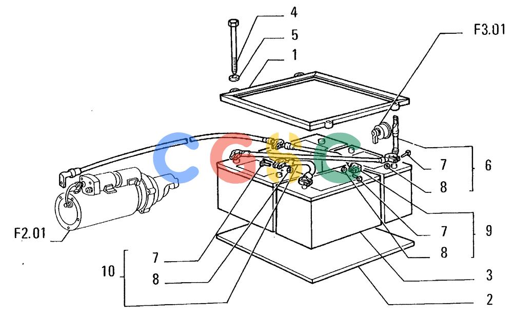纽荷兰零件查询(FL14E) - CRAWLER LOADER (F3.01/1[001]) - CURRENT GENERATING SYSTEM New Holland Constructuion