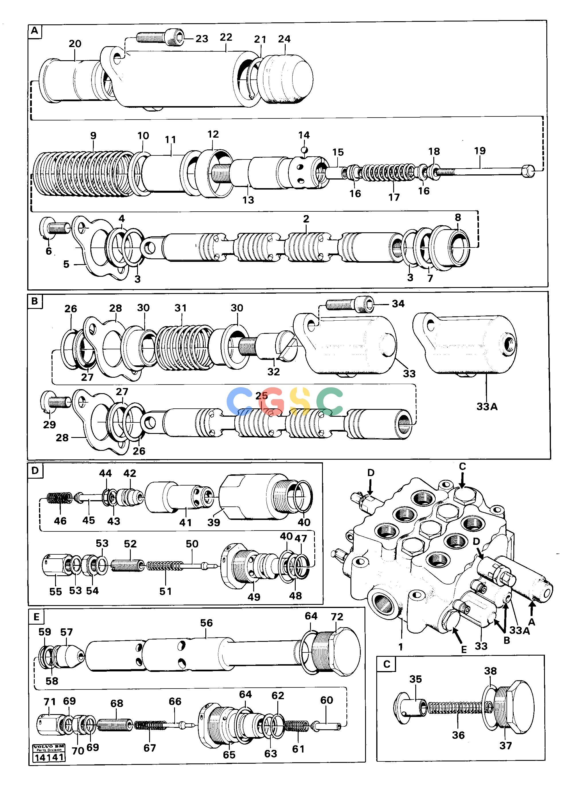 沃尔沃零件查询4300 Control valve43004787243-4880470NoneNoneNoneAutodata Volvo online