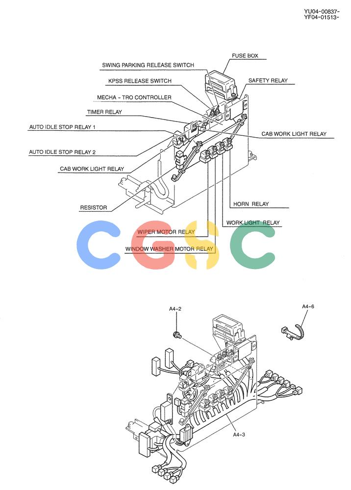 纽荷兰零件查询(E235SRLC) - CRAWLER EXCAVATOR BTW YU04-00837 - YU04-01417 (01-049[02]) - CONTROLLER GROUP New Holland Constructuion