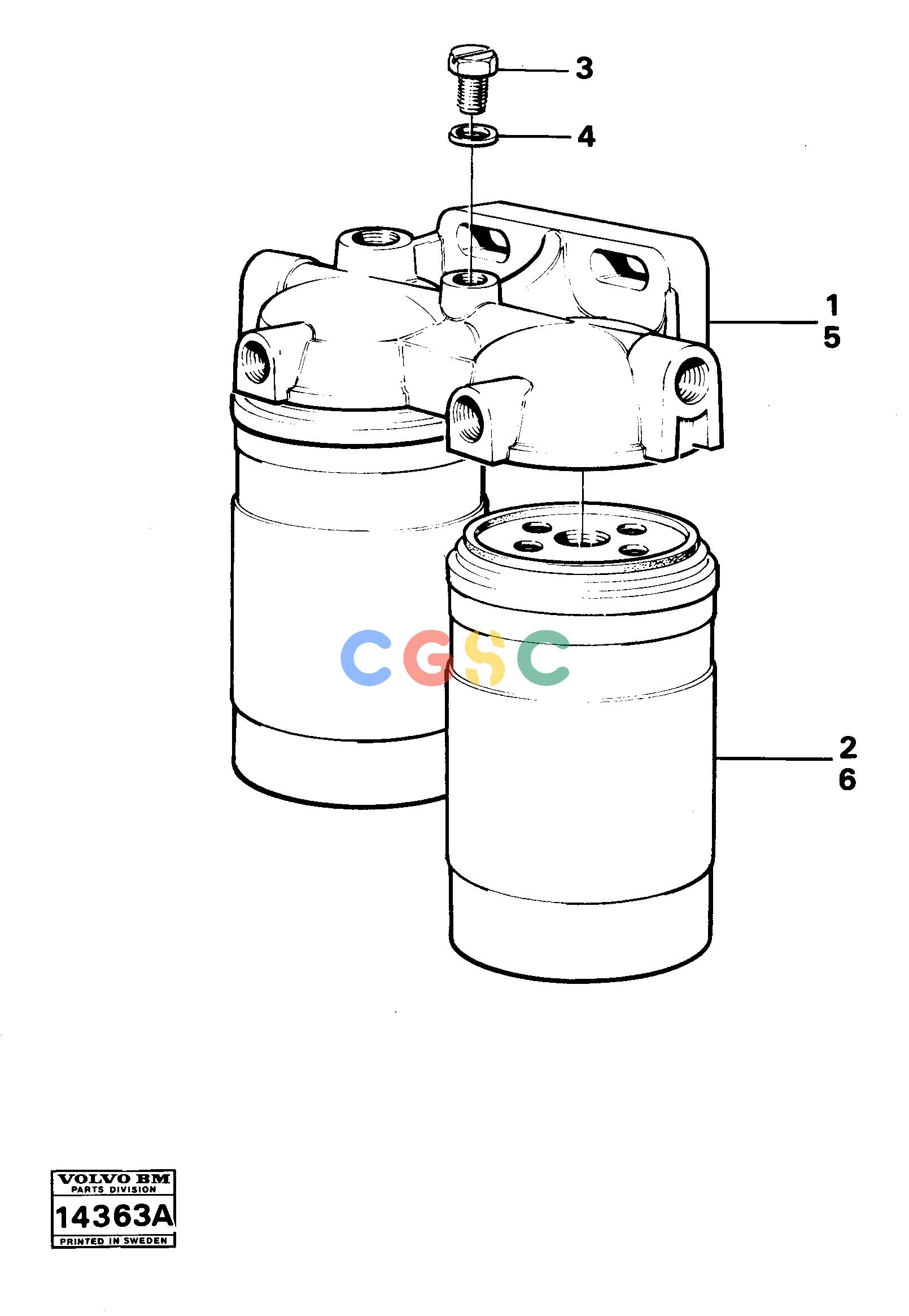 沃尔沃零件查询861 Fuel filter861 NoneNoneNoneAutodata Volvo online