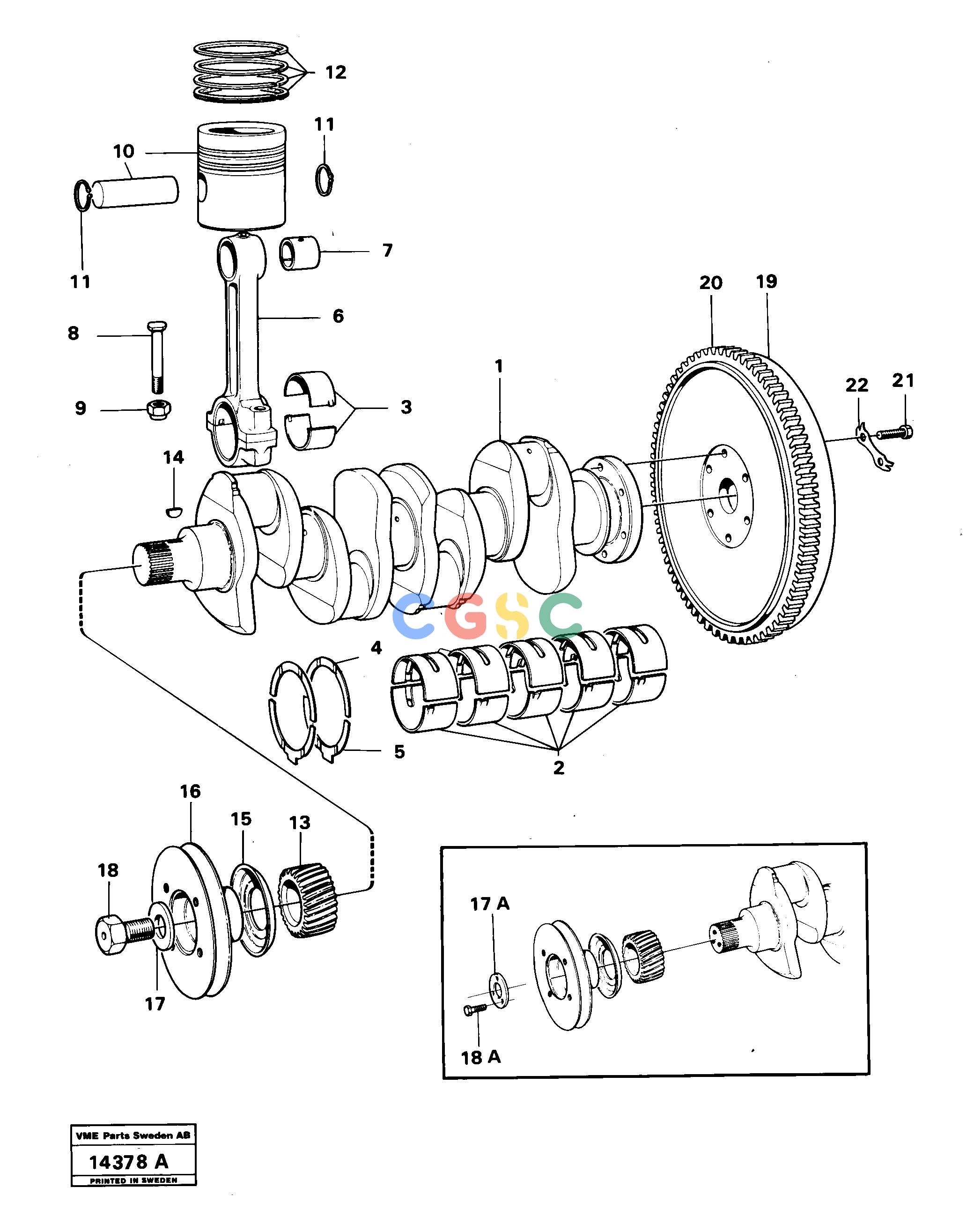 沃尔沃零件查询L30 Crankshaft and related partsL30 NoneNoneNoneAutodata Volvo online