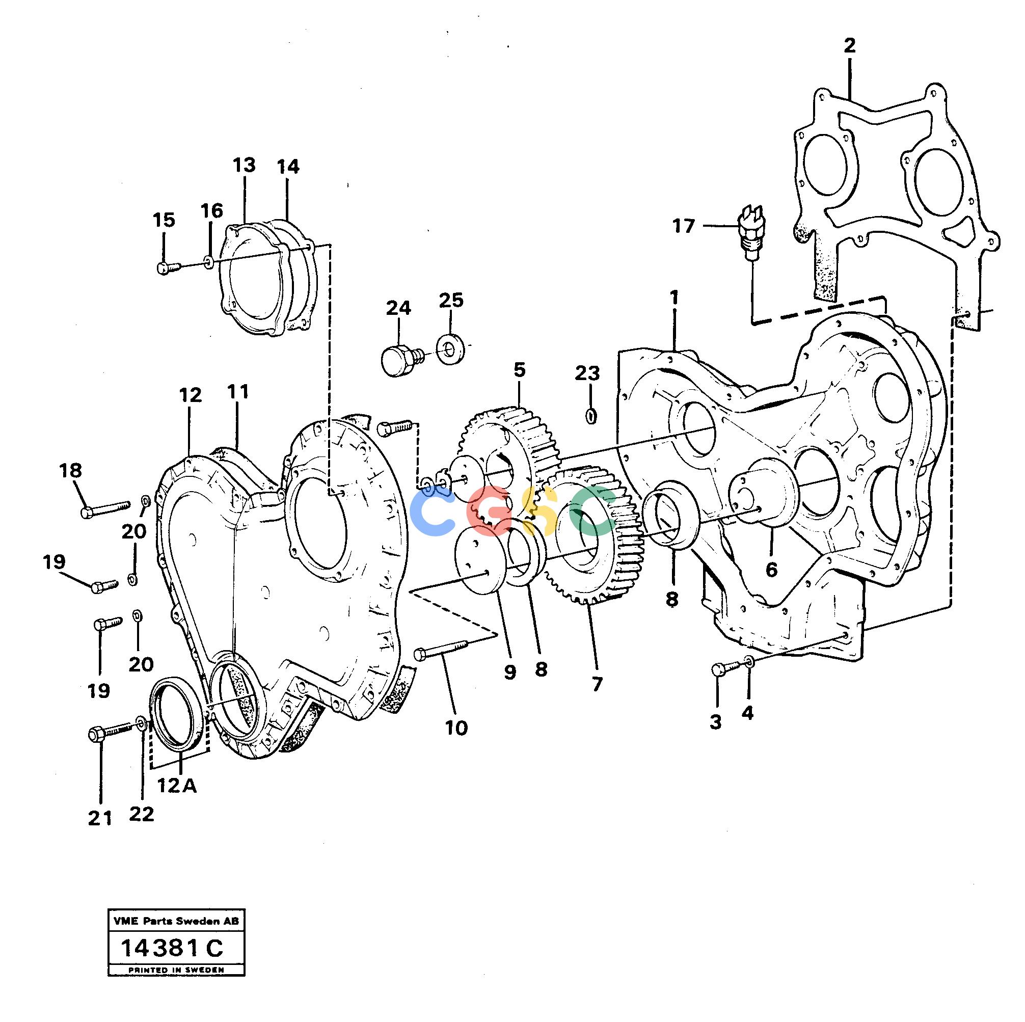 沃尔沃零件查询L30 Timing gears and timing gear casingL30 NoneNoneNoneAutodata Volvo online