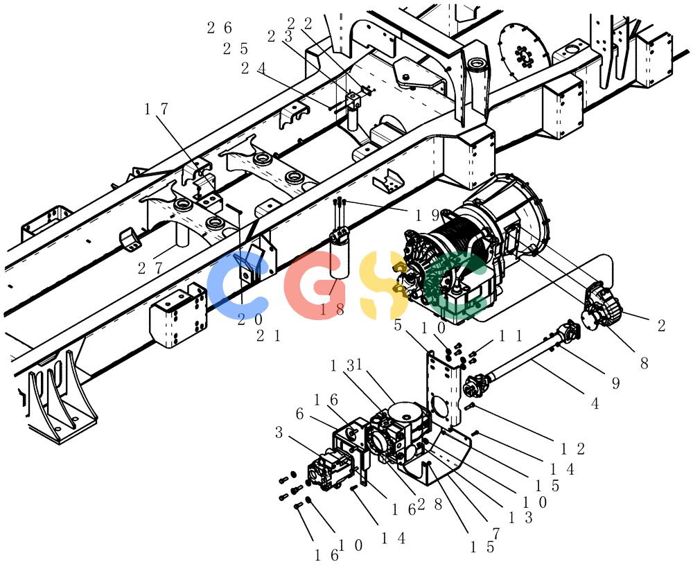 凯斯零件查询(FLX810) - FLEX-AIR APPLICATOR (10/03-8/09) (06-003) - PUMP GROUP, 3 WHEELER Case Agriculture