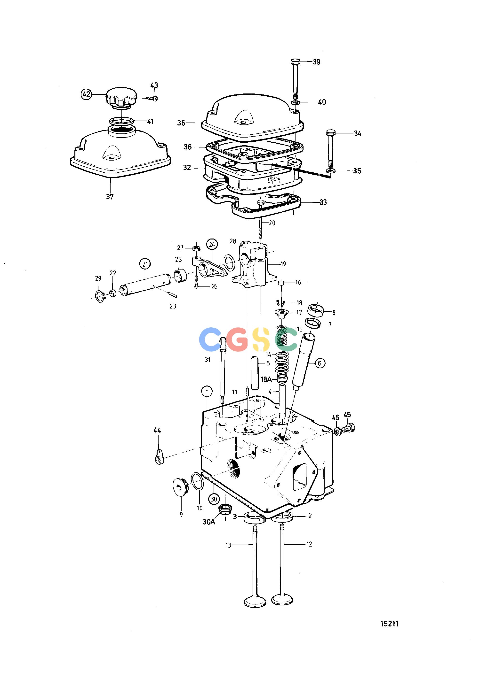 沃尔沃零件查询TMD102A; TAMD102A; TAMD102DEngineCylinder Head: BEPC Volvo Penta Parts catalog
