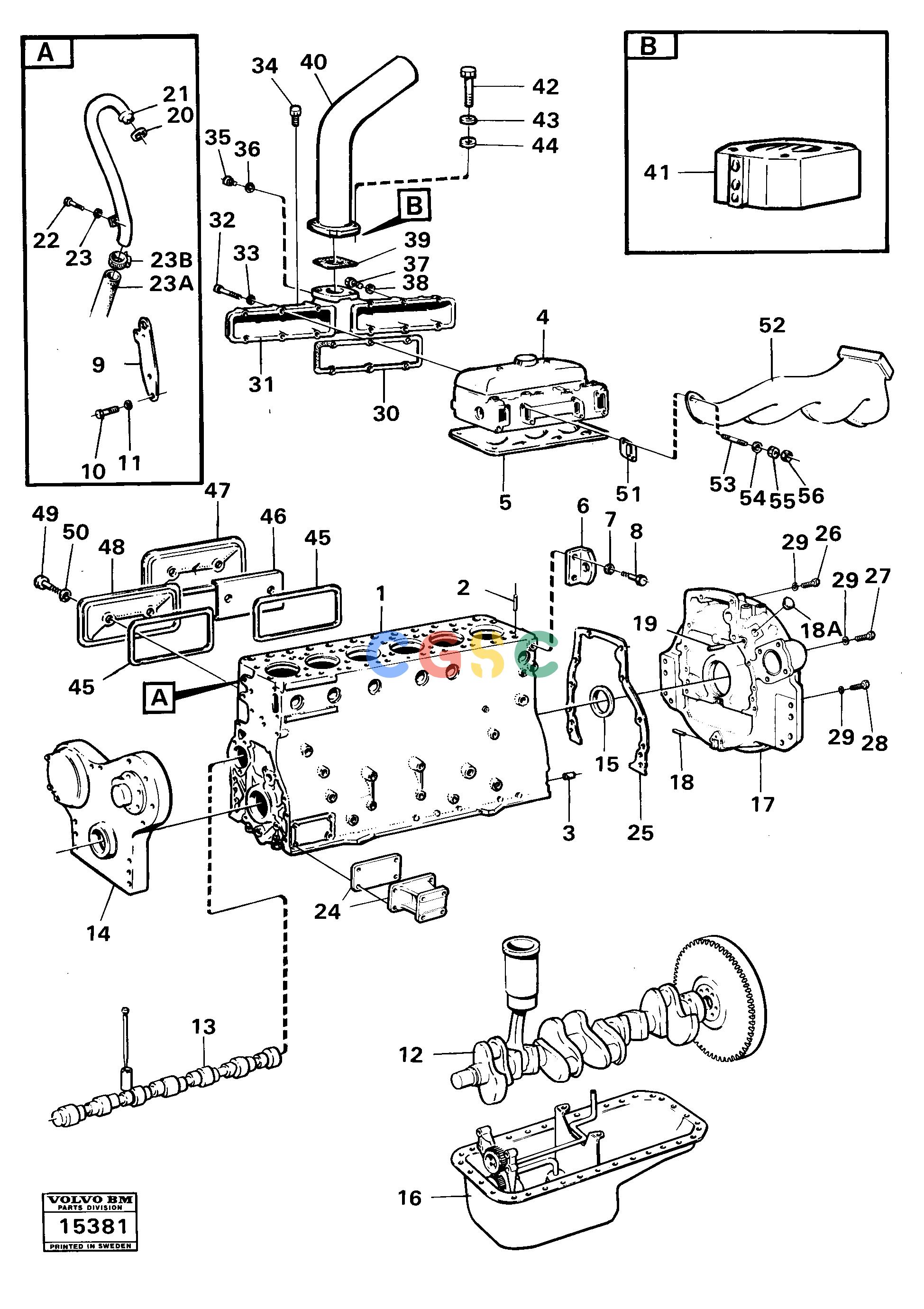 沃尔沃零件查询4400 Engine with fitting parts4400 NoneNoneNoneAutodata Volvo online