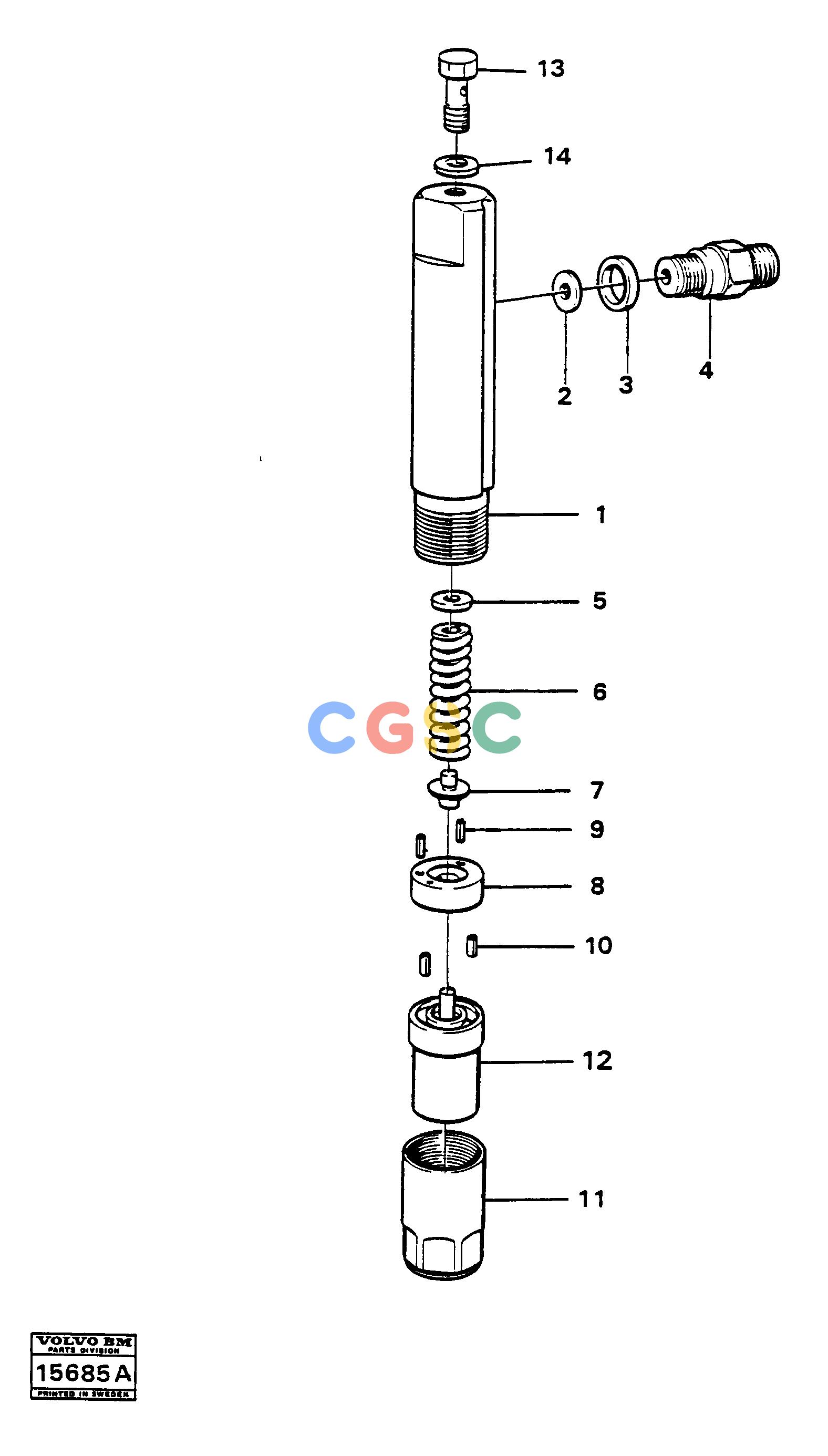 沃尔沃零件查询5350 Injector5350 NoneNoneNoneAutodata Volvo online