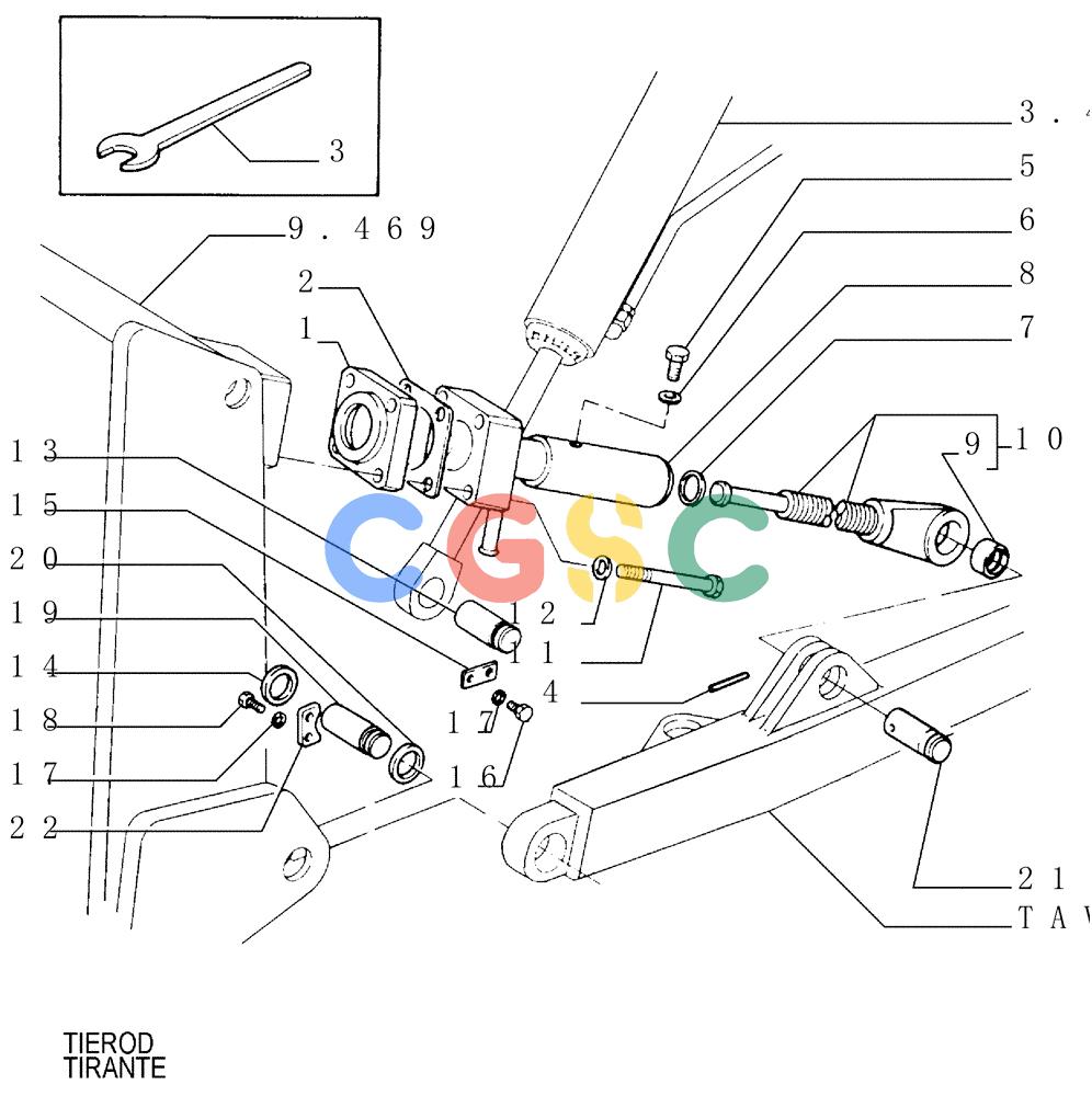 纽荷兰零件查询(FD145) - CRAWLER DOZER (N.A. VERSION) (10/98-) (9.467[02]) - PUSHBEAMS AND STRUTS - OPTIONAL CODE 76028818 New Holland Constructuion