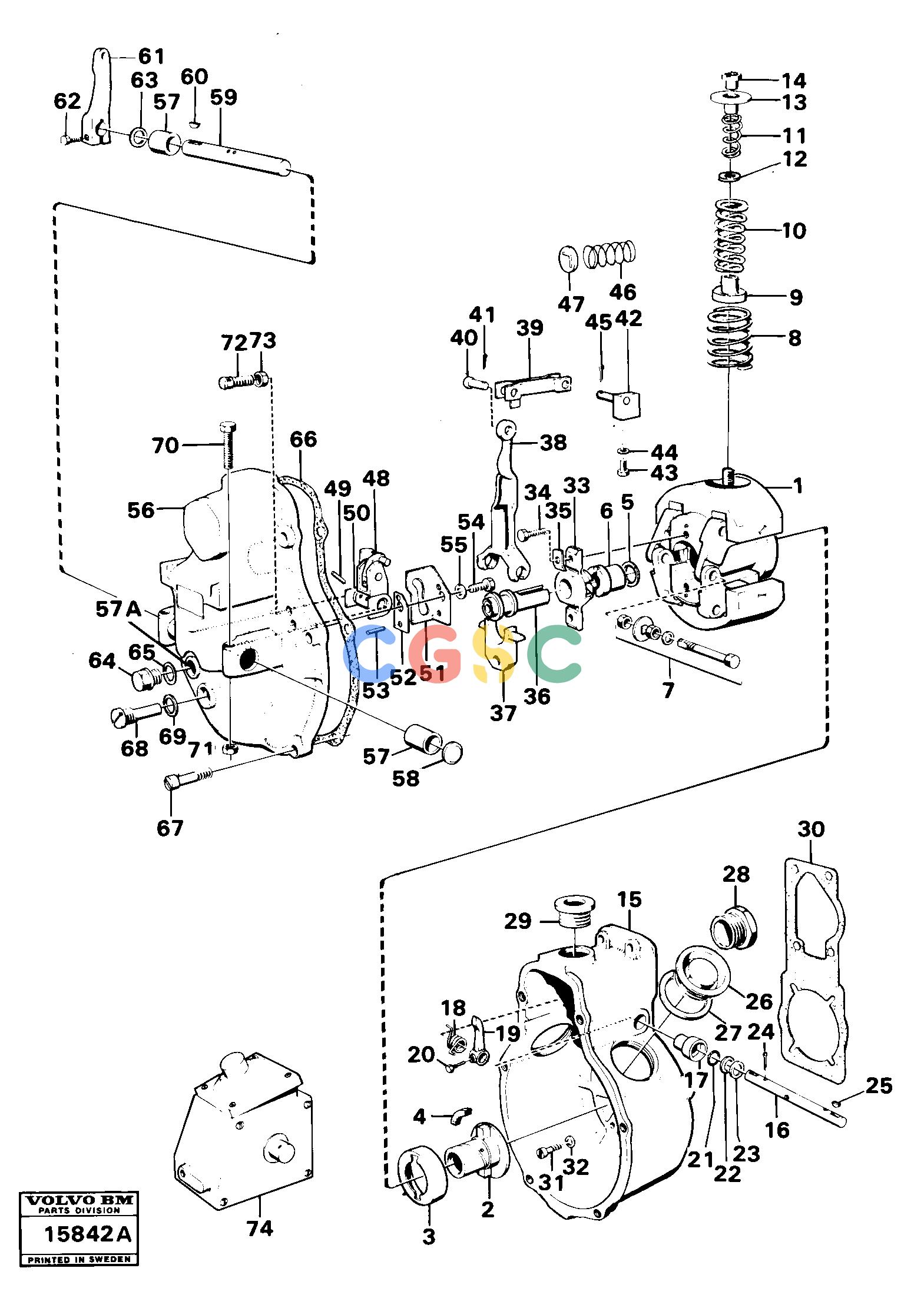 沃尔沃零件查询4500 Centrifugal governor45006211442-6212119NoneNoneNoneAutodata Volvo online