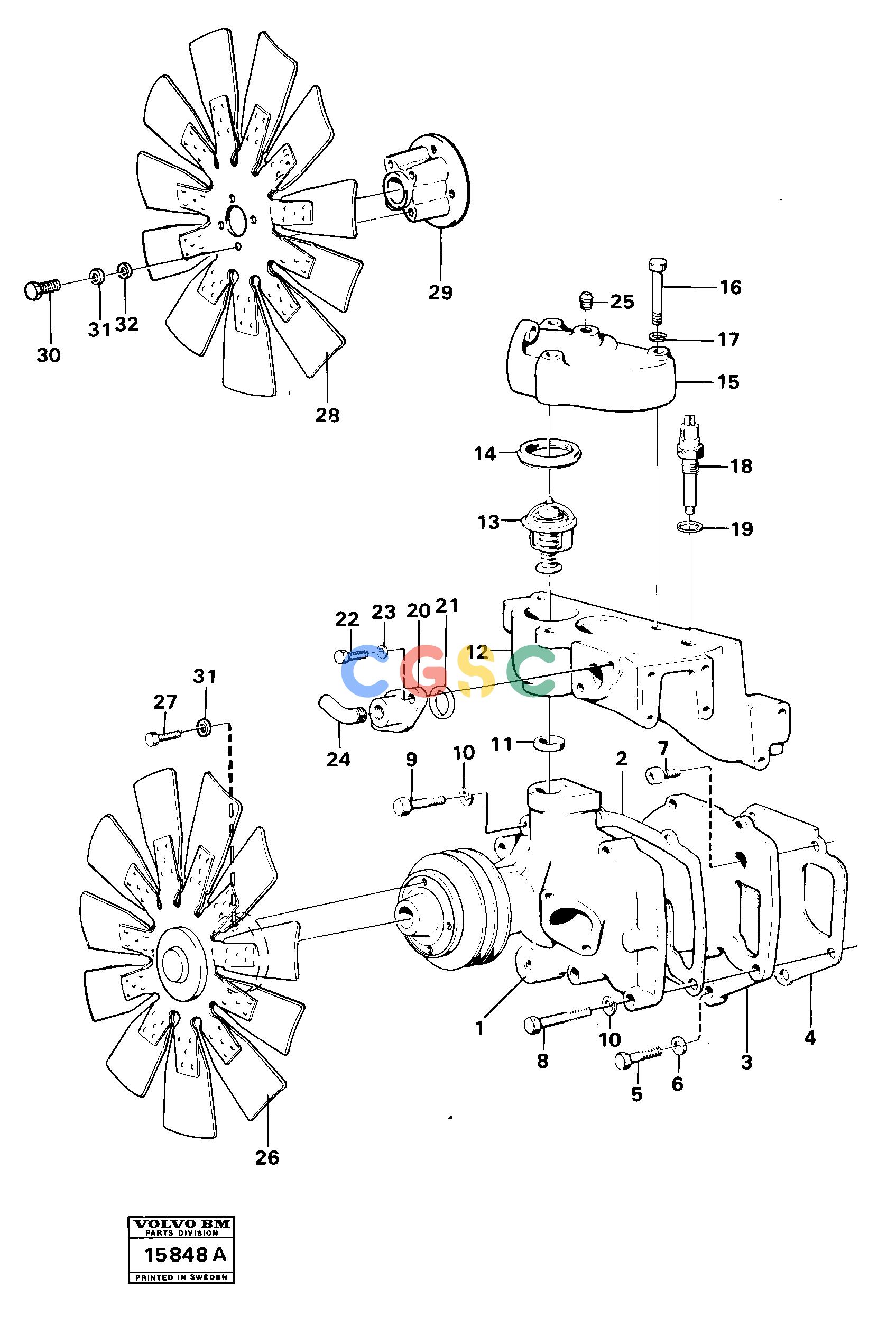 沃尔沃零件查询4500 Water pump with fitting parts4500 NoneNoneNoneAutodata Volvo online