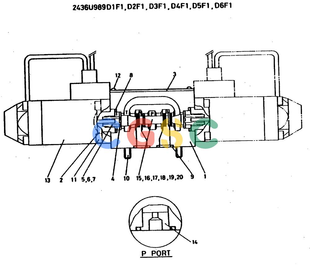 神钢零件查询(MD400LC) - EXCAVATOR BTW YS0101 - YS0200 (1/80-12/06) (09-026) - VALVE ASSY, SOLENOID Kobelco