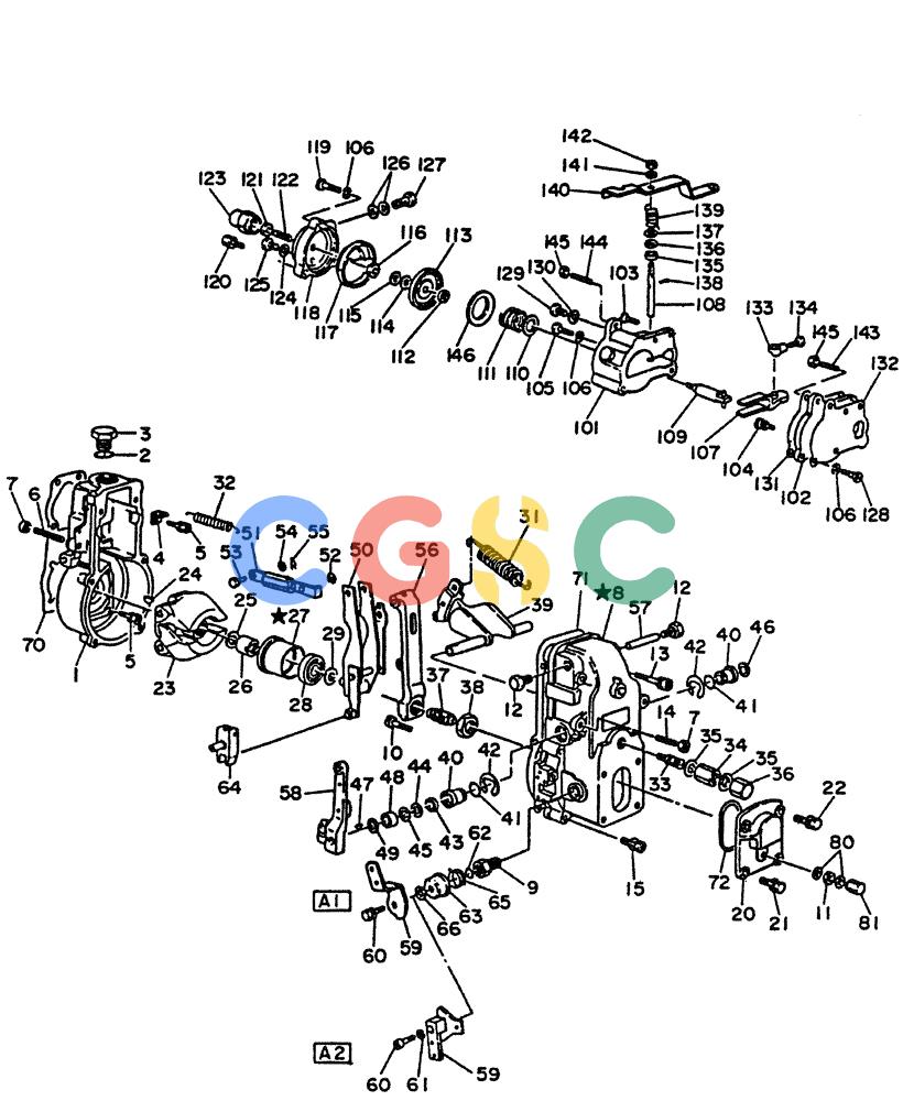 神钢零件查询(PE6T04) - NISSAN DIESEL ENGINE - LK900 & LK700A W/TURBO (1/03-12/06) (05-007) - GOVERNOR, (INNER PARTS) Kobelco