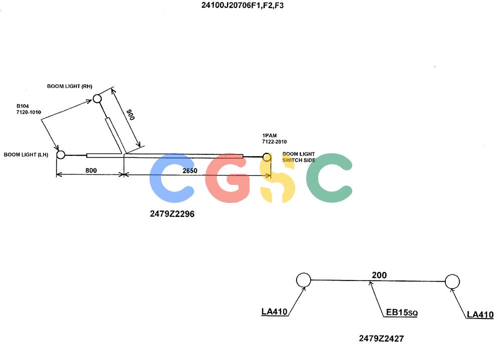 神钢零件查询(ED180) - BLADE RUNNER EXCAVATOR/DOZER ASN YLU0001 (1/99-12/01) (06-001[16]) - WIRING ASSEMBLY, ELECTRIC Kobelco