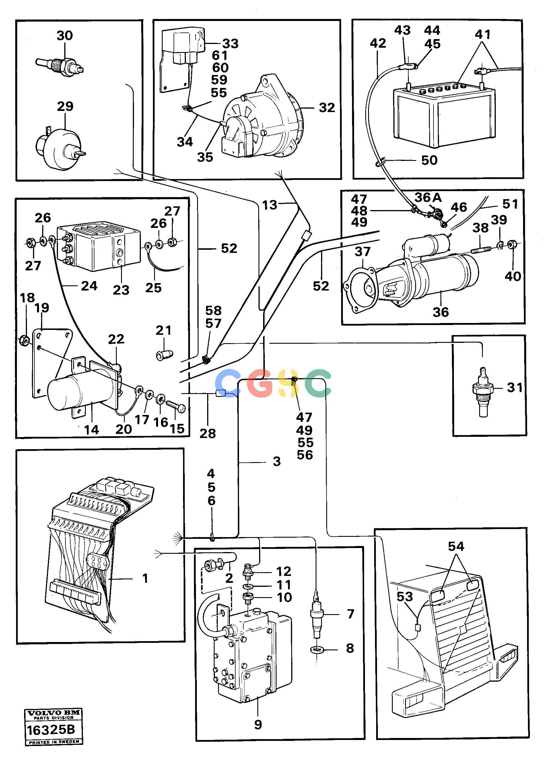 沃尔沃零件查询4500 Electric system,rear4500 NoneNoneNoneAutodata Volvo online