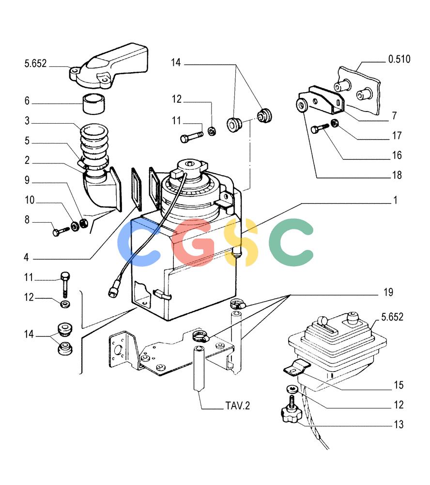 纽荷兰零件查询(FL145) - CRAWLER LOADER (N.A. VERSION) (11/98-) (5.655[01]) - HEATER New Holland Constructuion