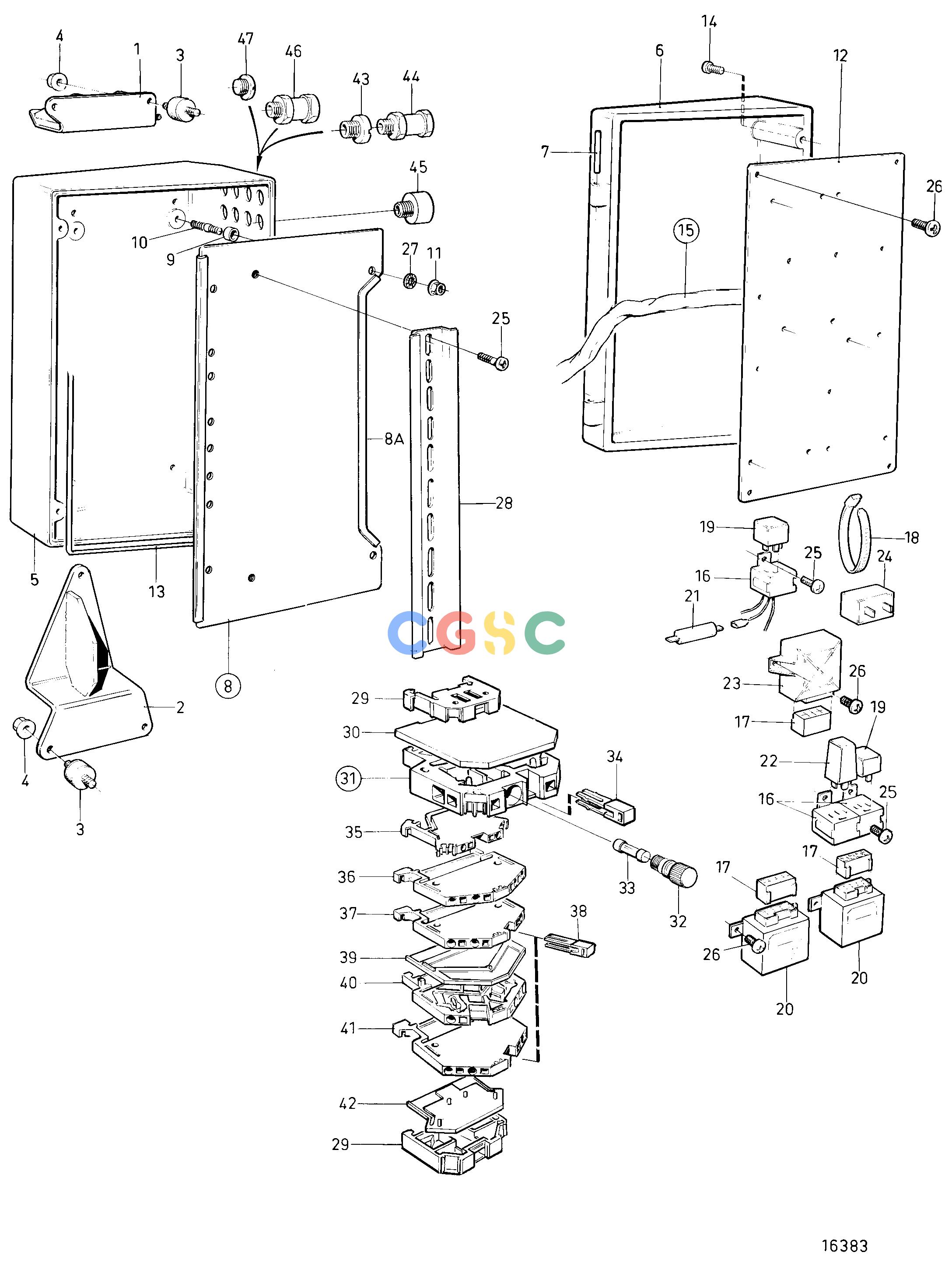 沃尔沃零件查询TAMD165A; TAMD165C; TAMD165P; TAMD165A-A; TAMD165C-A; TAMD165P-AElectrical SystemElectrical Box, ClassifiableEPC Volvo Penta Parts catalog