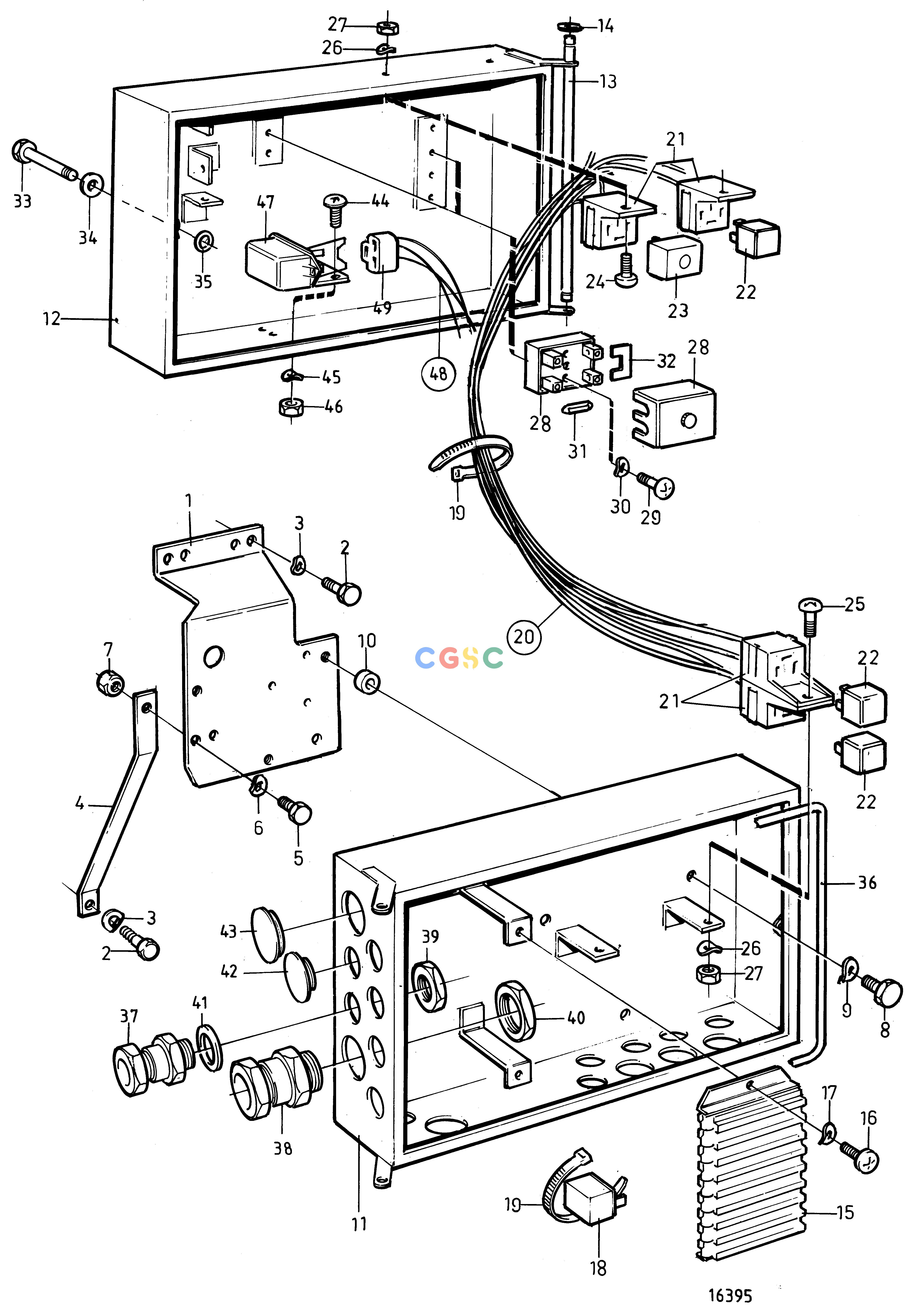 沃尔沃零件查询TMD121C; TAMD121C; TAMD121D; TAMD122C; TAMD122DElectrical SystemElectrical Box, ClassifiableEPC Volvo Penta Parts catalog