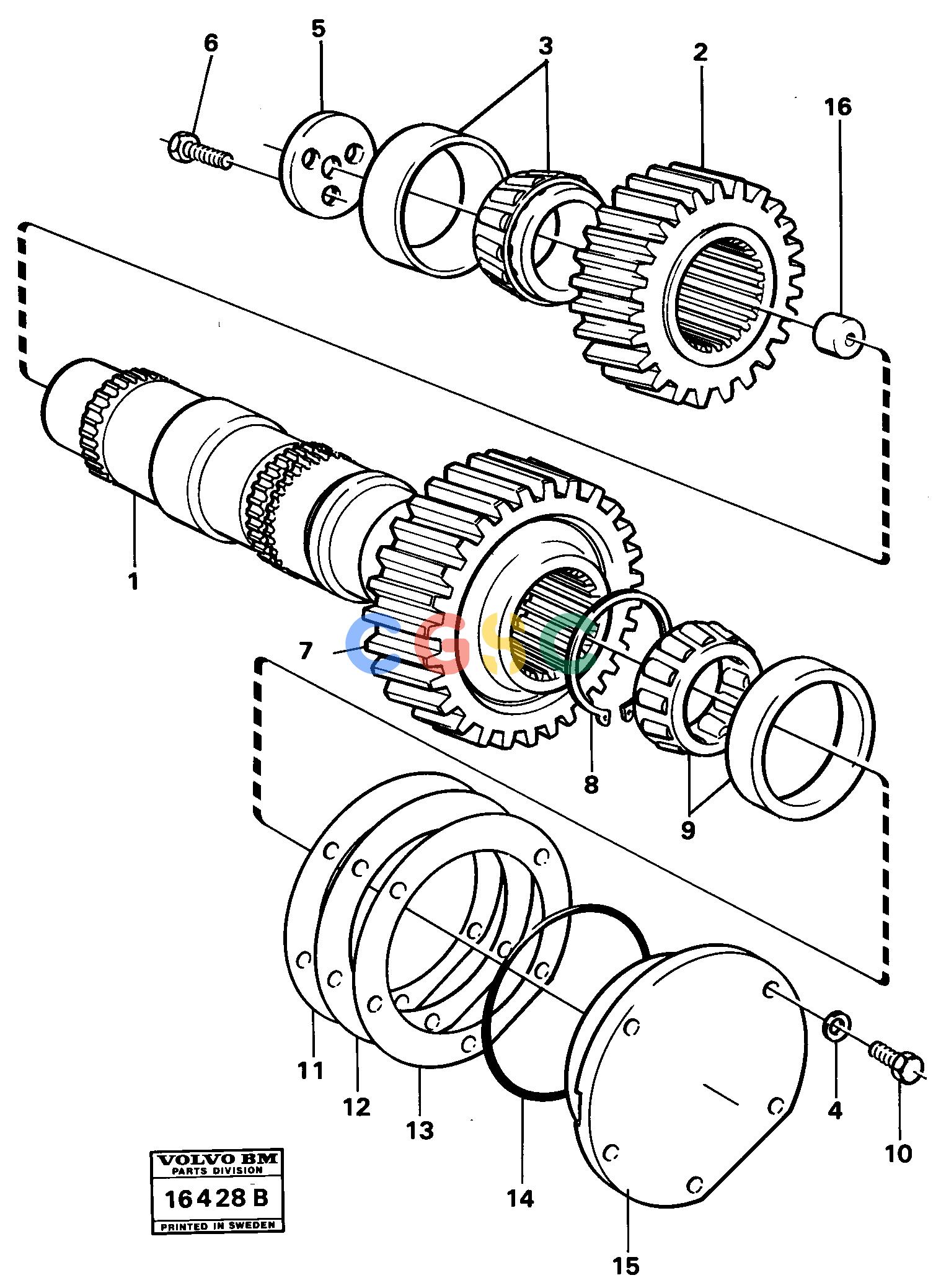 沃尔沃零件查询A25 VOLVO BM Intermediate shaftVOLVO BM A25 NoneNoneNoneAutodata Volvo online