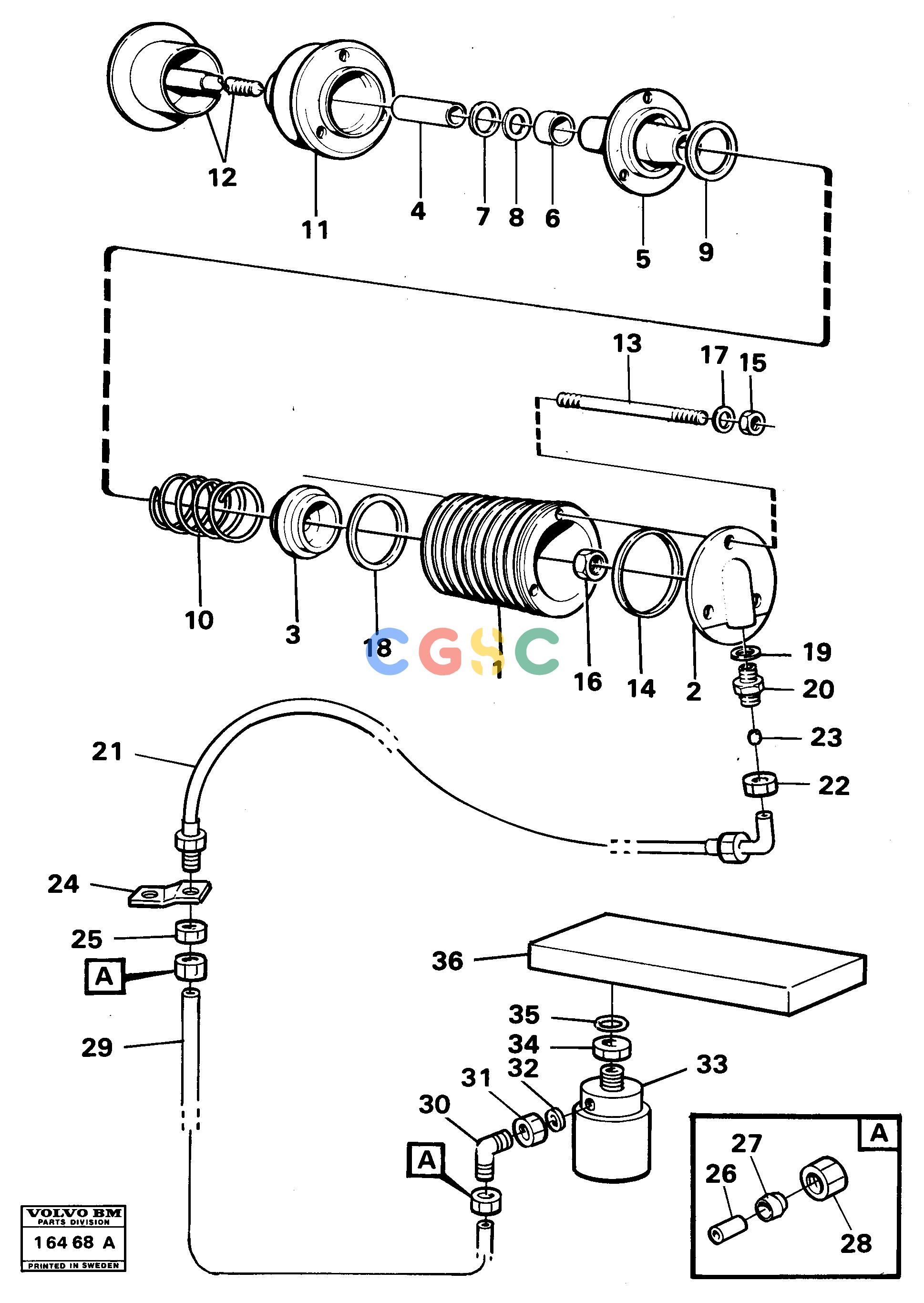 沃尔沃零件查询A25 VOLVO BM Exhaust pressure regulatorVOLVO BM A25 NoneNoneNoneAutodata Volvo online