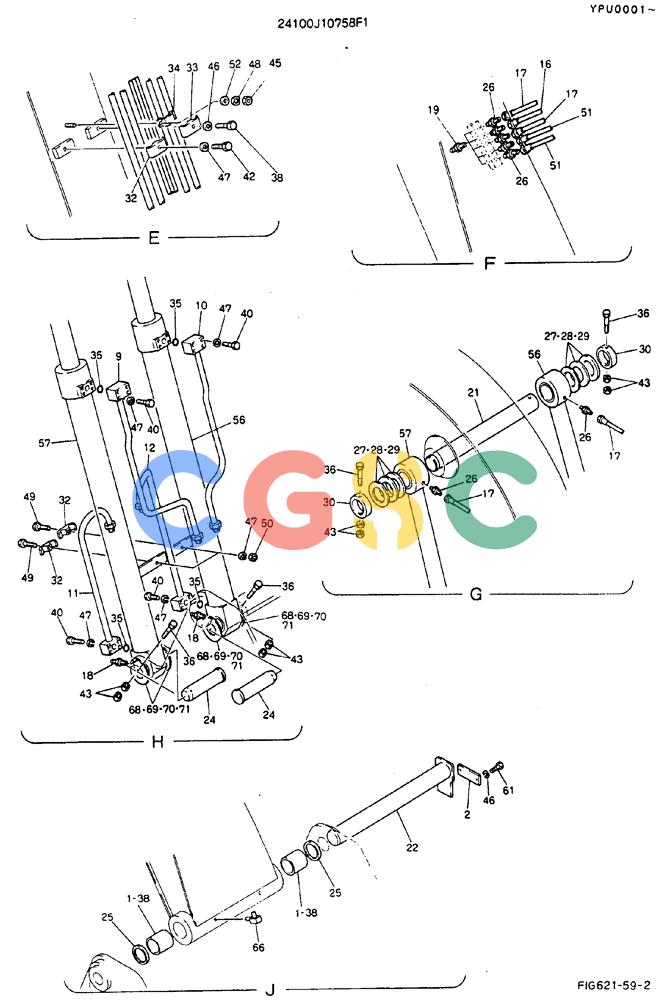 神钢零件查询(MD140BLC) - EXCAVATOR BTW YPU0001 - YPU0300 (1/80-12/06) (07-001[02]) - BOOM ASSY, 4.6 M Kobelco
