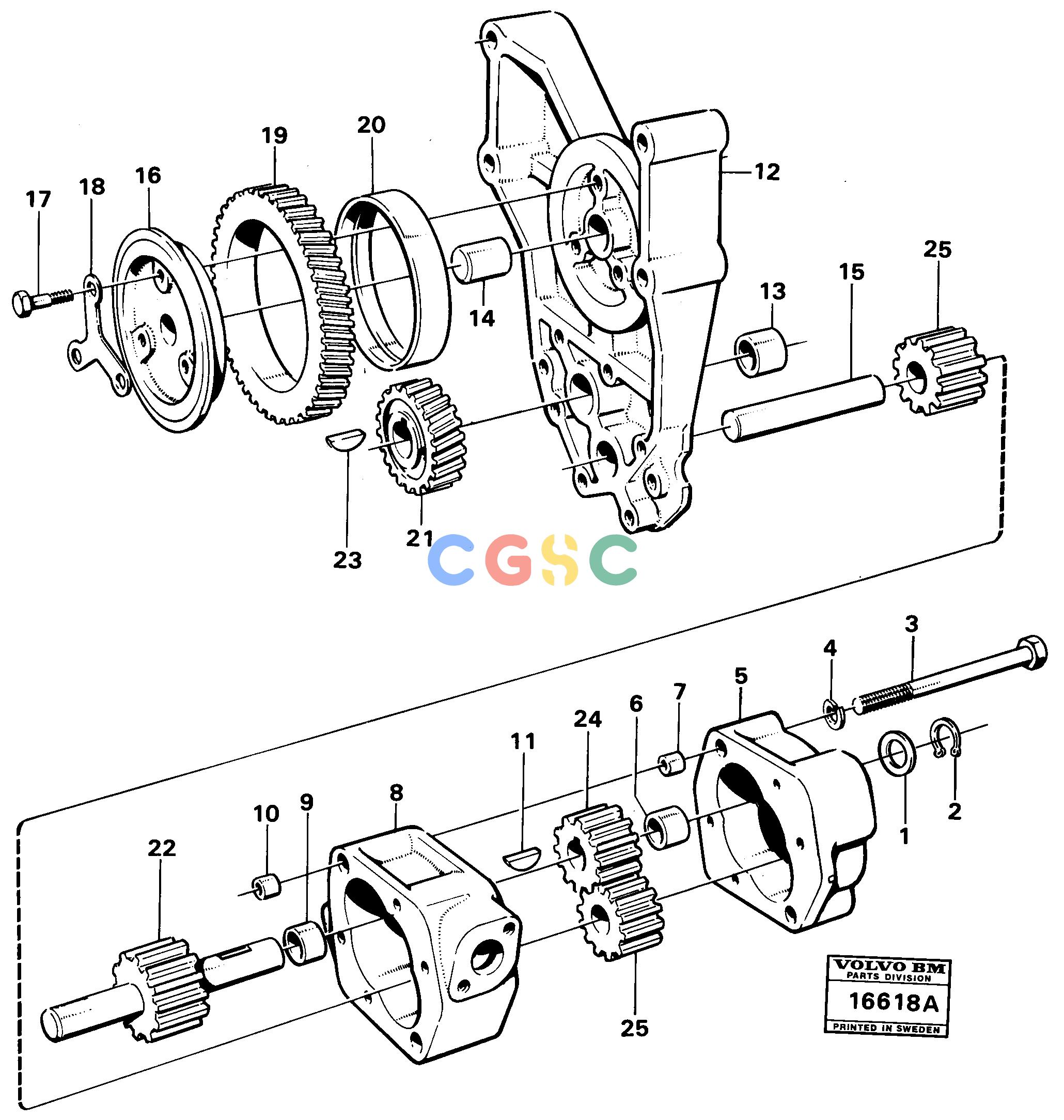 沃尔沃零件查询4600B Oil pump4600B NoneNoneNoneAutodata Volvo online