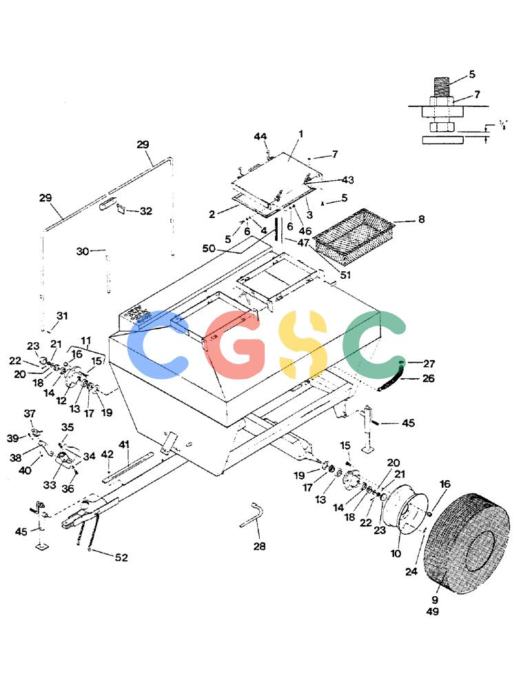 凯斯零件查询(1802) - CONCORD AIR SYSTEM (1/90-11/01) (30) - MODEL AS1002 MAIN FRAME ATTACHING PARTS Case Agriculture