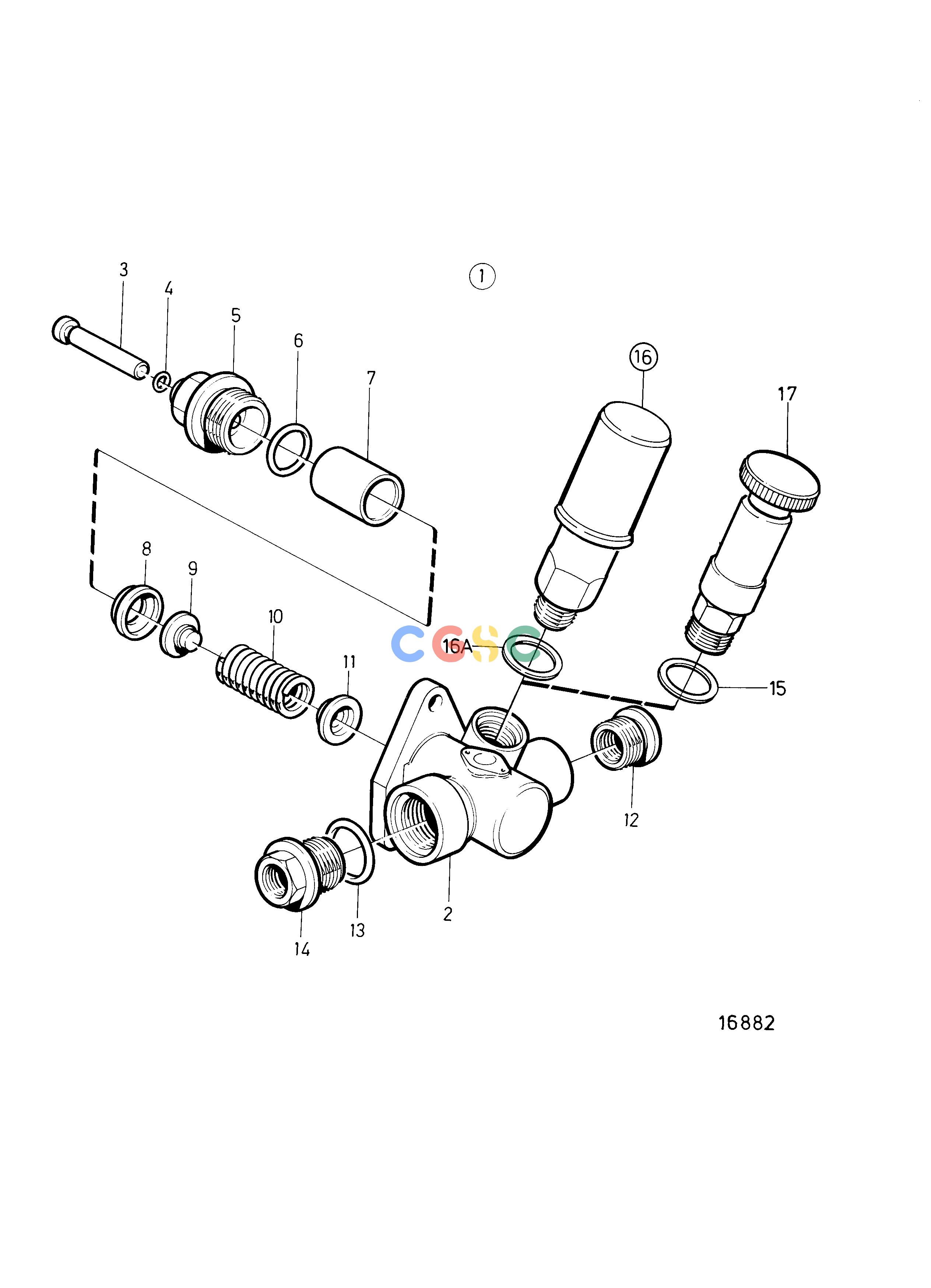 沃尔沃零件查询TAMD72P-A; TAMD72WJ-AFuel SystemFuel Feed Pump, ComponentsEPC Volvo Penta Parts catalog