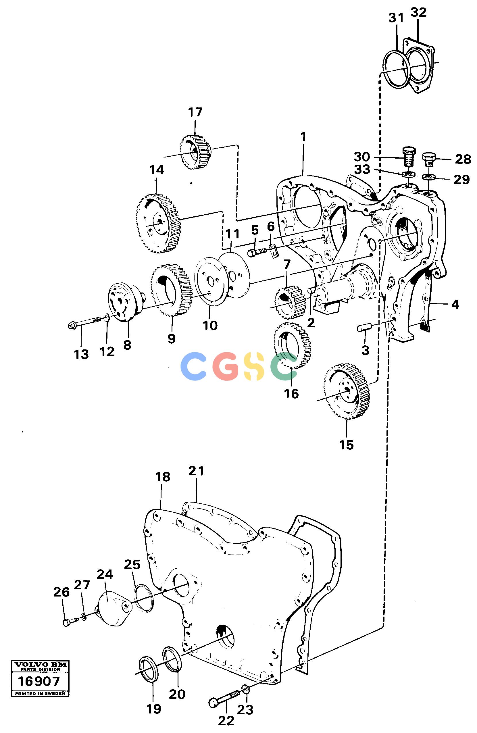 沃尔沃零件查询4500 Timing gears and timing gear casing4500 NoneNoneNoneAutodata Volvo online