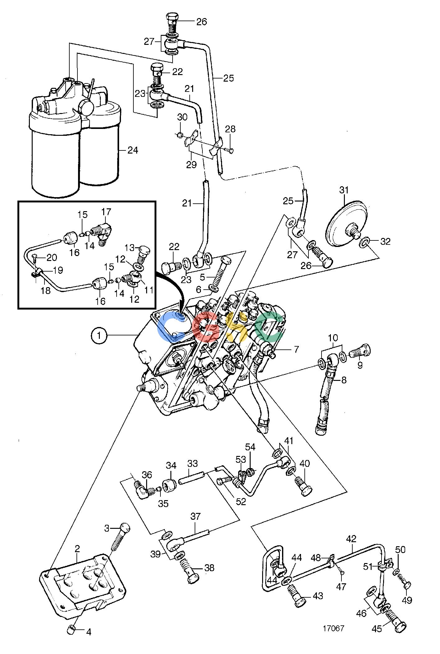 沃尔沃零件查询TAMD71B; TAMD73P-A; TAMD73WJ-AFuel SystemFuel Injection Pump and Fuel Filter. Classifiable Fuel SystemEPC Volvo Penta Parts catalog