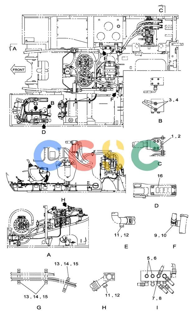 纽荷兰零件查询(E805) - CRAWLER EXCAVATOR TIER 3 (7/06-) (08-091-00[01]) - HYDRAULIC CIRCUIT - PLUG, BLANK-OFF (PICK HAMMER) New Holland Constructuion