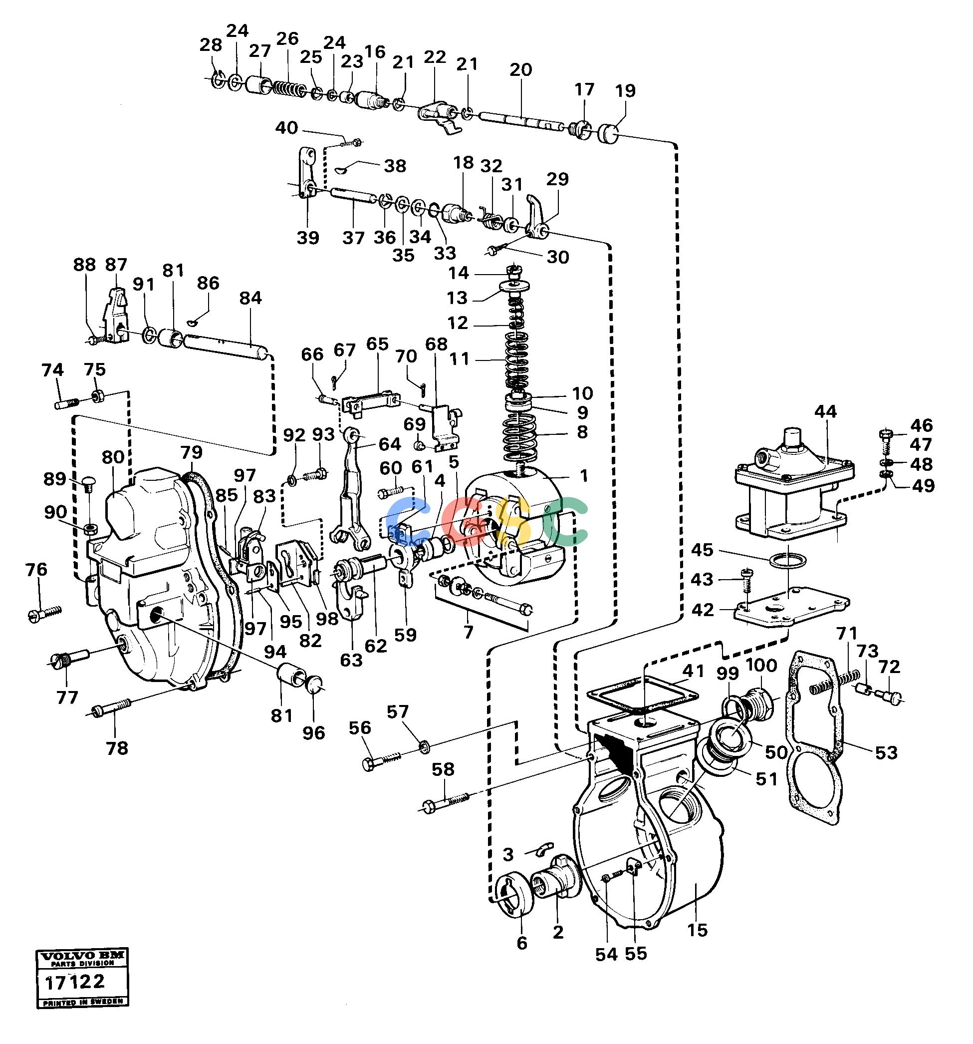 沃尔沃零件查询861 Centrifugal governor 99006 Mo 46982-861 NoneNoneNoneAutodata Volvo online