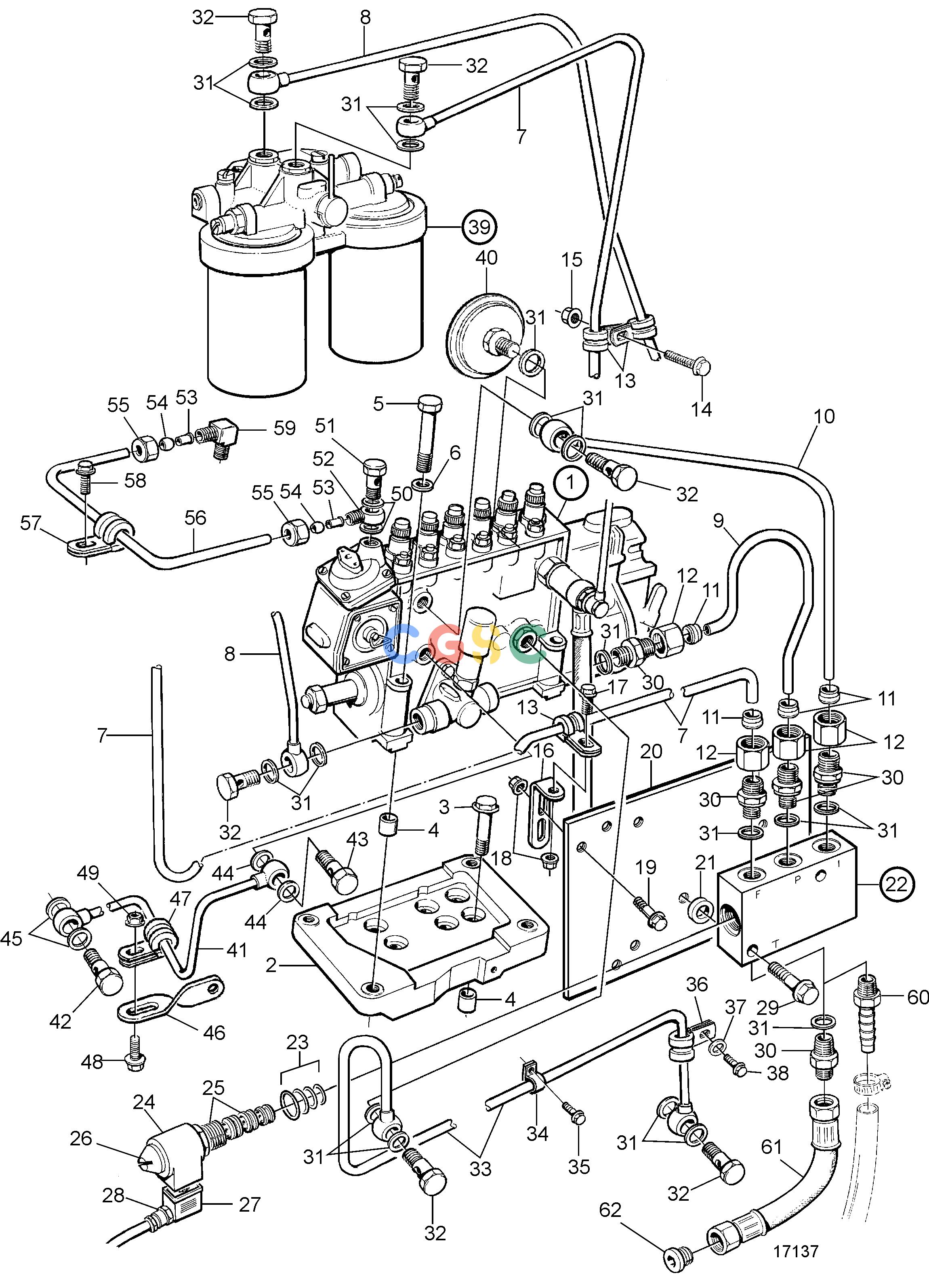 沃尔沃零件查询TAMD71B; TAMD73P-A; TAMD73WJ-AFuel SystemFuel System with Fuel Shut-off Valve. Classifiable Fuel SystemEPC Volvo Penta Parts catalog
