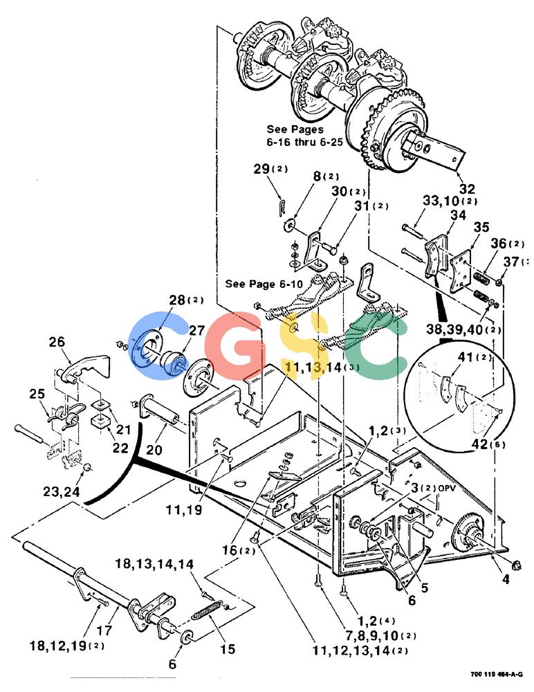 凯斯零件查询(8545) - CASE IH RECTANGULAR BALER (1/89-12/99) (6-12) - KNOTTER CONTROL ASSEMBLY (S.N. CFH0044501 THRU CFH0045210) Case Agriculture