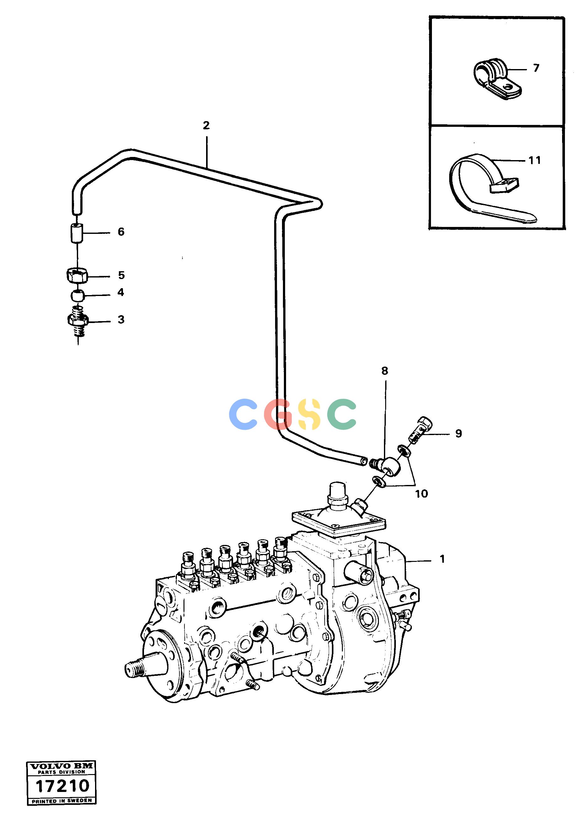 沃尔沃零件查询4400 Pipe connection to smoke eliminator 99297, 992994400 NoneNoneNoneAutodata Volvo online