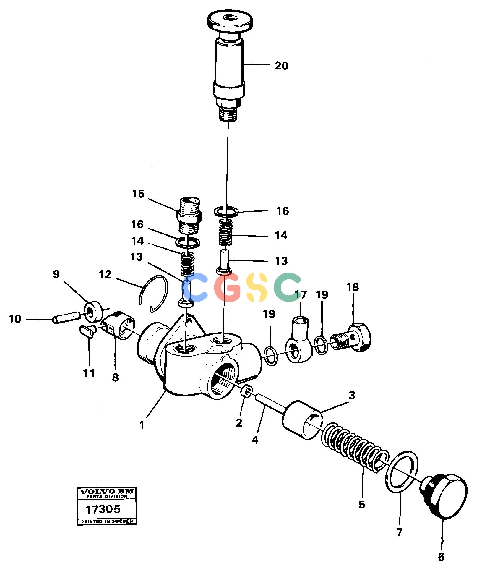 沃尔沃零件查询L50 Feed pumpL50 S/N -6400/-60300 USA NoneNoneNoneAutodata Volvo online